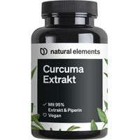 Produktbild von natural elements Curcuma Extrakt standardisiert 90 Kapseln