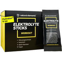 Produktbild von natural elements Elektrolyte Sticks Zitrone für Sport und Erholung