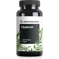 Produktbild von natural elements Hyaluronsäure Kapseln vegan 500 mg 90 Stück