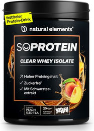Natural Elements Isolat Pulver zuckerfrei 600g – Bild 1 von 3
