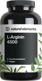 natural elements L-Arginin vegan Kapseln 365 Stück – Bild 1 von 3
