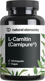 natural elements L-Carnitin 2000 Premium mit Carnipure von Lonza 120 Kapseln – Bild 1 von 4