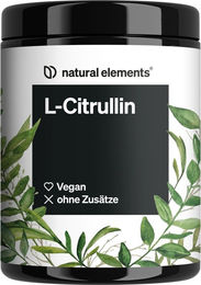 natural elements L-Citrullin Malat Pulver vegan 500g – Bild 1 von 3