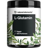 Produktbild von natural elements L-Glutamin Pulver 500g vegan geschmacksneutral