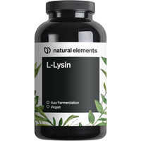 Produktbild von natural elements L-Lysin Kapseln 365 Stück