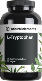 natural elements L-Tryptophan 500 mg Kapseln 240 Stück pflanzliche Fermentation – Bild 1 von 3