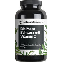 Produktbild von natural elements Maca Bio Kapseln 180 Stück