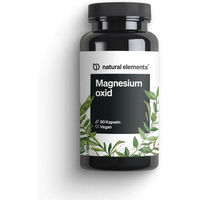 Produktbild von natural elements Magnesium Kapseln mit 400 mg elementarem Magnesium 90 Stück