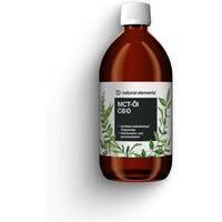 Produktbild von natural elements MCT-Öl C8 vegan ohne Zusatzstoffe 500 ml