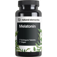 Produktbild von natural elements Melatonin Tabletten 0,5 mg 365 Stück