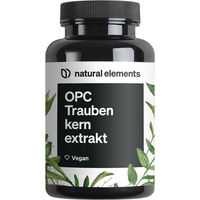 Produktbild von natural elements OPC Traubenkernextrakt Kapseln 240 Stück