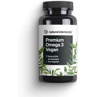 Produktbild von natural elements Premium Omega 3 Algenöl vegan flüssig