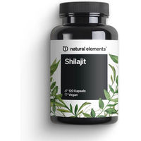 Produktbild von natural elements Shilajit Kapseln vegan