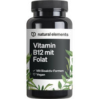 Produktbild von natural elements Vitamin B12 Tabletten vegan 180 Stück
