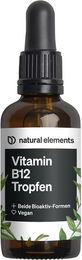 natural elements Vitamin B12 Tropfen vegan 50 ml – Bild 1 von 2