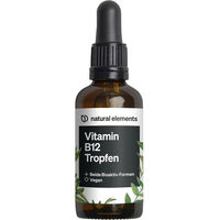 Produktbild von natural elements Vitamin B12 Tropfen vegan 50 ml