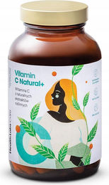 Natural Elements Vitamin C Kapseln mit Acerola und Hagebutte vegan ohne Zusatzstoffe 120 Stück – Bild 1 von 3