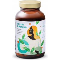 Produktbild von Natural Elements Vitamin C Kapseln mit Acerola und Hagebutte vegan ohne Zusatzstoffe 120 Stück