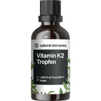 Produktbild von natural elements Vitamin K2 MK-7 200µg Tropfen 50 ml