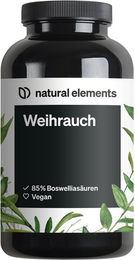 natural elements Weihrauch Kapseln mit Boswellia Extrakt 180 Kapseln – Bild 1 von 2