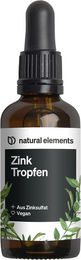 natural elements Zink Tropfen 100 ml mit 15 mg Zink pro Tagesdosis ohne Alkohol – Bild 1 von 3