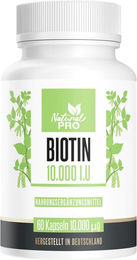 Natural Pro Biotin 10.000 µg Kapseln 60 Stück – Bild 1 von 1