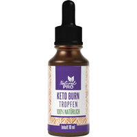 Produktbild von Natural Pro Keto BURN Hanföl Tropfen ohne Zusatzstoffe