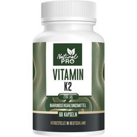 Produktbild von Natural PRO Vitamin K2 200 µg Hochdosiert Kapseln 60 Stück