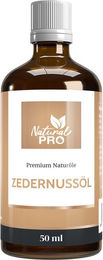 Natural Pro Zedernussöl naturrein und ohne Zusatzstoffe 50 ml – Bild 1 von 3
