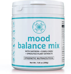 Natural Products Clinic Mood Balance Mix Superfood-Mischung und Kräuter-Komplex Pulver vegan ohne Zusatzstoffe – Bild 1 von 1