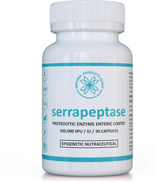 Natural Products Clinic Serrapeptase 500000 SPU vegan Kapseln ohne Zusatzstoffe – Bild 1 von 1