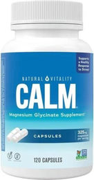 Natural Vitality Calm Magnesium Bisglycinat 240 mg Kapseln 120 Stück – Bild 1 von 1