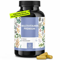 Produktbild von Naturalkraft Multivitamin Hochdosierter A-Z Komplex 180 Kapseln für Erwachsene mit Vitaminen und Mineralstoffen