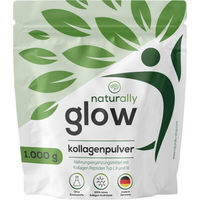 Produktbild von naturally glow Kollagen Pulver Typ I, II & III laktosefrei 1kg