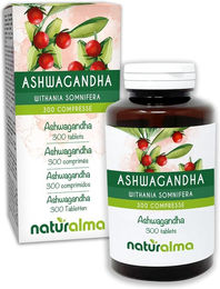 Naturalma Ashwagandha Withania somnifera Tabletten vegan ohne Zusatzstoffe – Bild 1 von 1