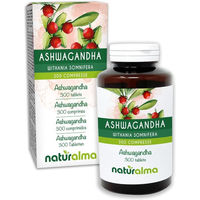 Produktbild von Naturalma Ashwagandha Withania somnifera Tabletten vegan ohne Zusatzstoffe