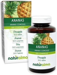 Naturalma Bromelain Ananas comosus Tabletten vegan ohne Zusatzstoffe – Bild 1 von 1