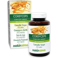 Produktbild von Naturalma Cordyceps Chinesischer Raupenpilz Tabletten vegan ohne Zusatzstoffe 150 Stück