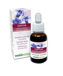 Naturalma Herbstenzian Gentiana amarella Blütenessenzen Tropfen 30 ml vegan und ohne Zusatzstoffe – Bild 1 von 2