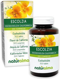 Naturalma Kalifornischer Mohn Eschscholzia californica Tabletten vegan ohne Zusatzstoffe – Bild 1 von 1