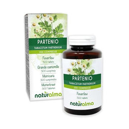 Naturalma Mutterkraut Tanacetum parthenium Tabletten vegan ohne Zusatzstoffe 150 g 300 Stück – Bild 1 von 2