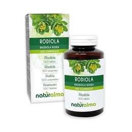 Naturalma Rhodiola Rosea Rosenwurz Tabletten vegan ohne Zusatzstoffe 150 g 300 Stück – Bild 1 von 2