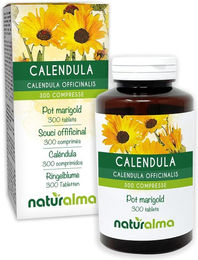 Naturalma Ringelblume Calendula officinalis Tabletten vegan ohne Zusatzstoffe – Bild 1 von 1