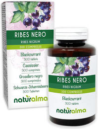 Naturalma Schwarze Johannisbeere Ribes nigrum Tabletten vegan ohne Zusatzstoffe 150 Stück – Bild 1 von 1