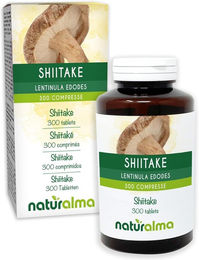 Naturalma Shiitake Lentinula edodes Tabletten vegan ohne Zusatzstoffe – Bild 1 von 1