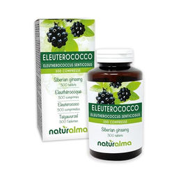 Naturalma Taigawurzel Sibirischer Ginseng Eleutherococcus senticosus Tabletten vegan ohne Zusatzstoffe 300 Stück – Bild 1 von 3