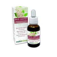 Produktbild von Naturalma Weiße Rosskastanie Aesculus hippocastanum Bachblüten Tropfen 30 ml vegan ohne Zusatzstoffe