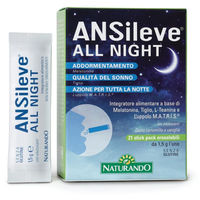 Produktbild von Naturando ANSILEVE All-Night-Formel Schmelzfilm 21 Sticks
