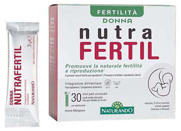 Naturando Donna Nutrafertil mit Maca und Inositol Sticks vegan und glutenfrei für Frauen, Schwangere und Stillende, 30 Stück – Bild 1 von 1