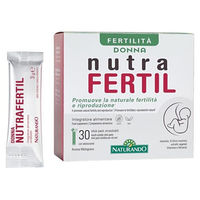Produktbild von Naturando Donna Nutrafertil mit Maca und Inositol Sticks vegan und glutenfrei für Frauen, Schwangere und Stillende, 30 Stück
